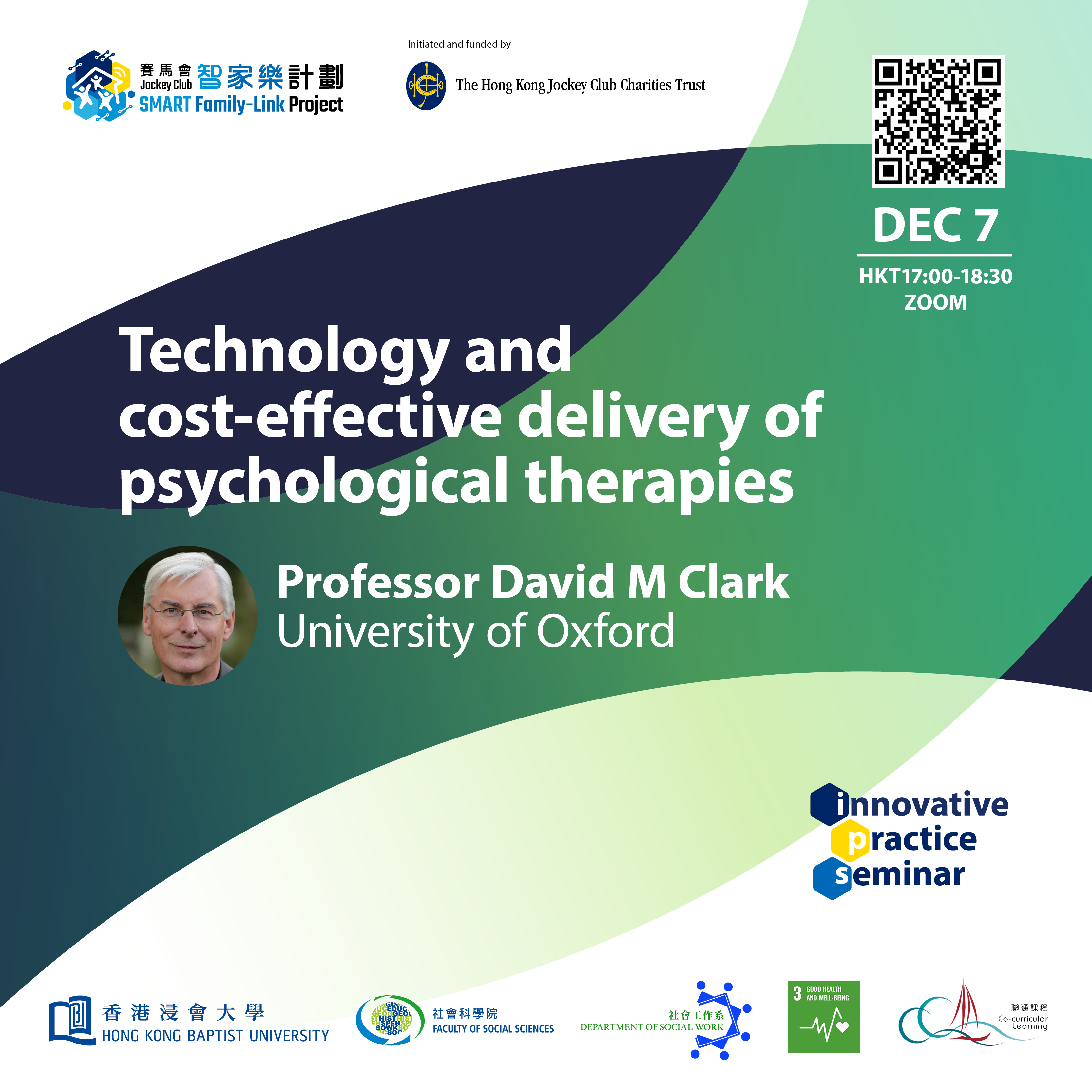 Poster of Technology and cost-effective delivery of psychological therapies