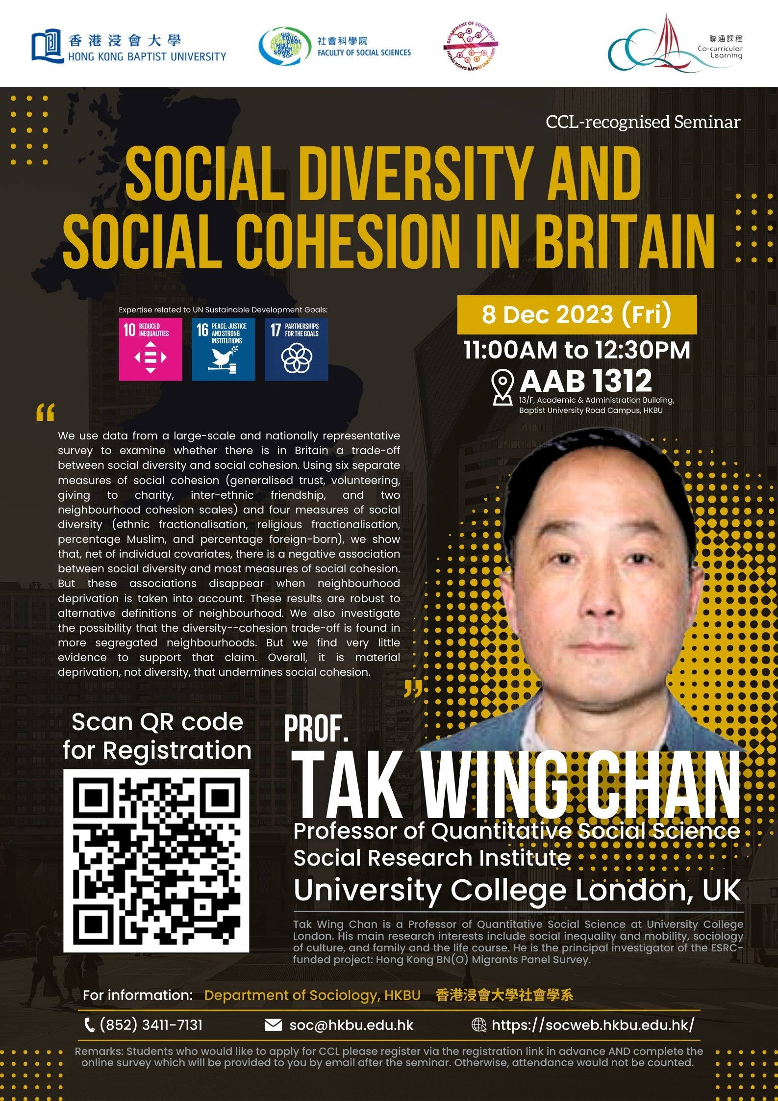 Poster of Social Diversity and Social Cohesion in Britain