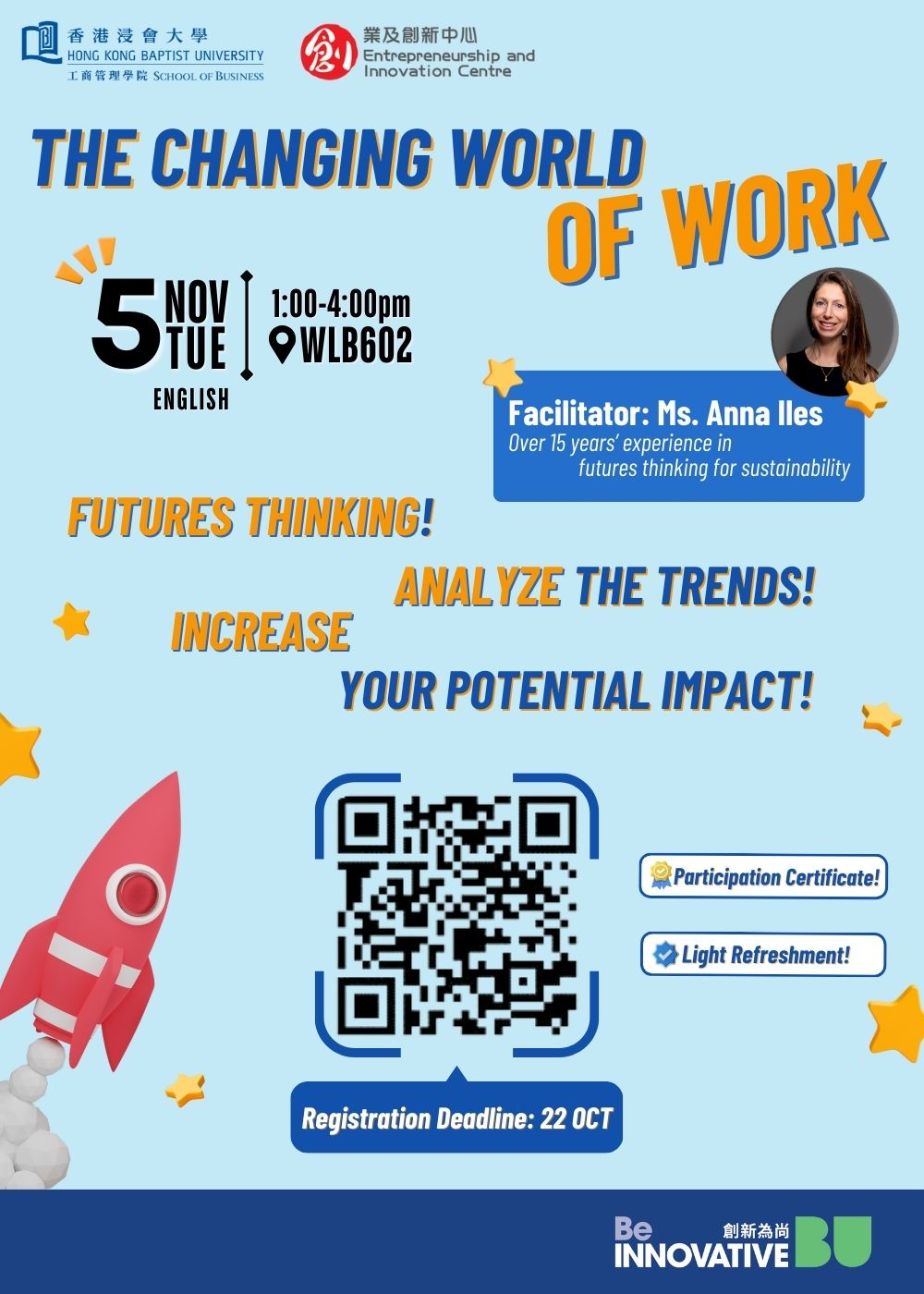 Poster of Strategic Futures Workshop