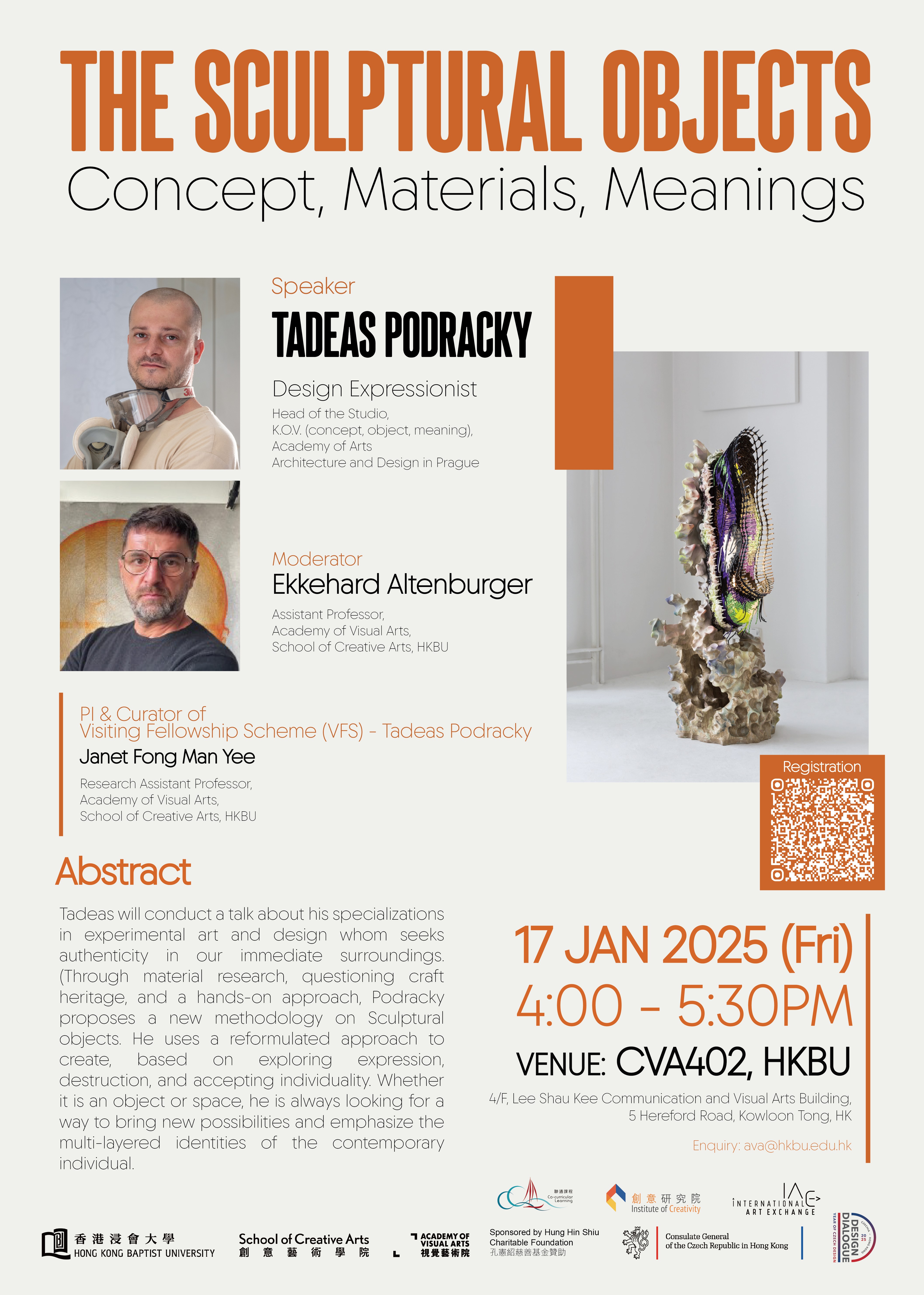 Poster of The Sculptural Objects - Concept, Materials, Meanings