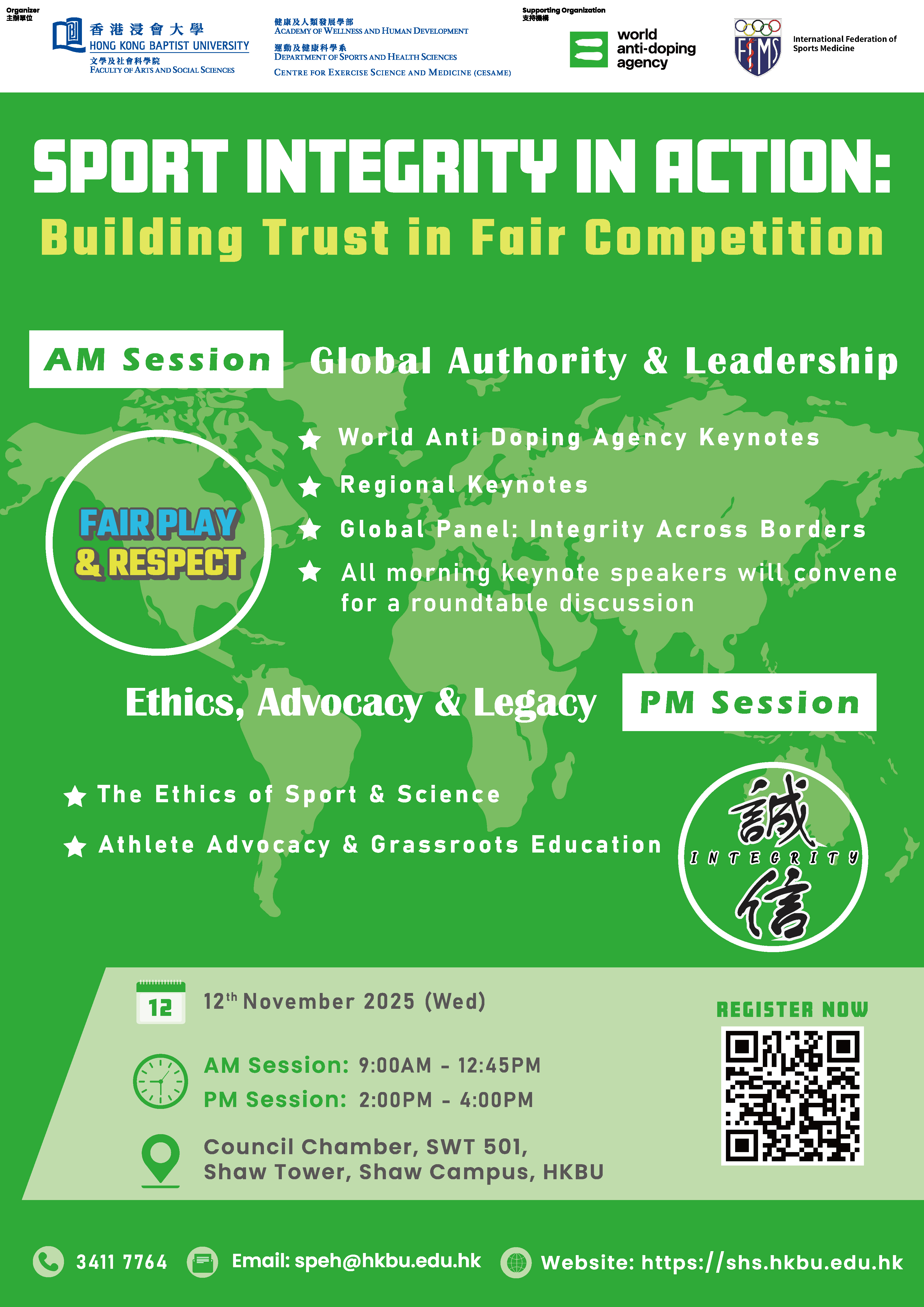 Poster of Sport Integrity in Action: Building Trust in Fair Competition