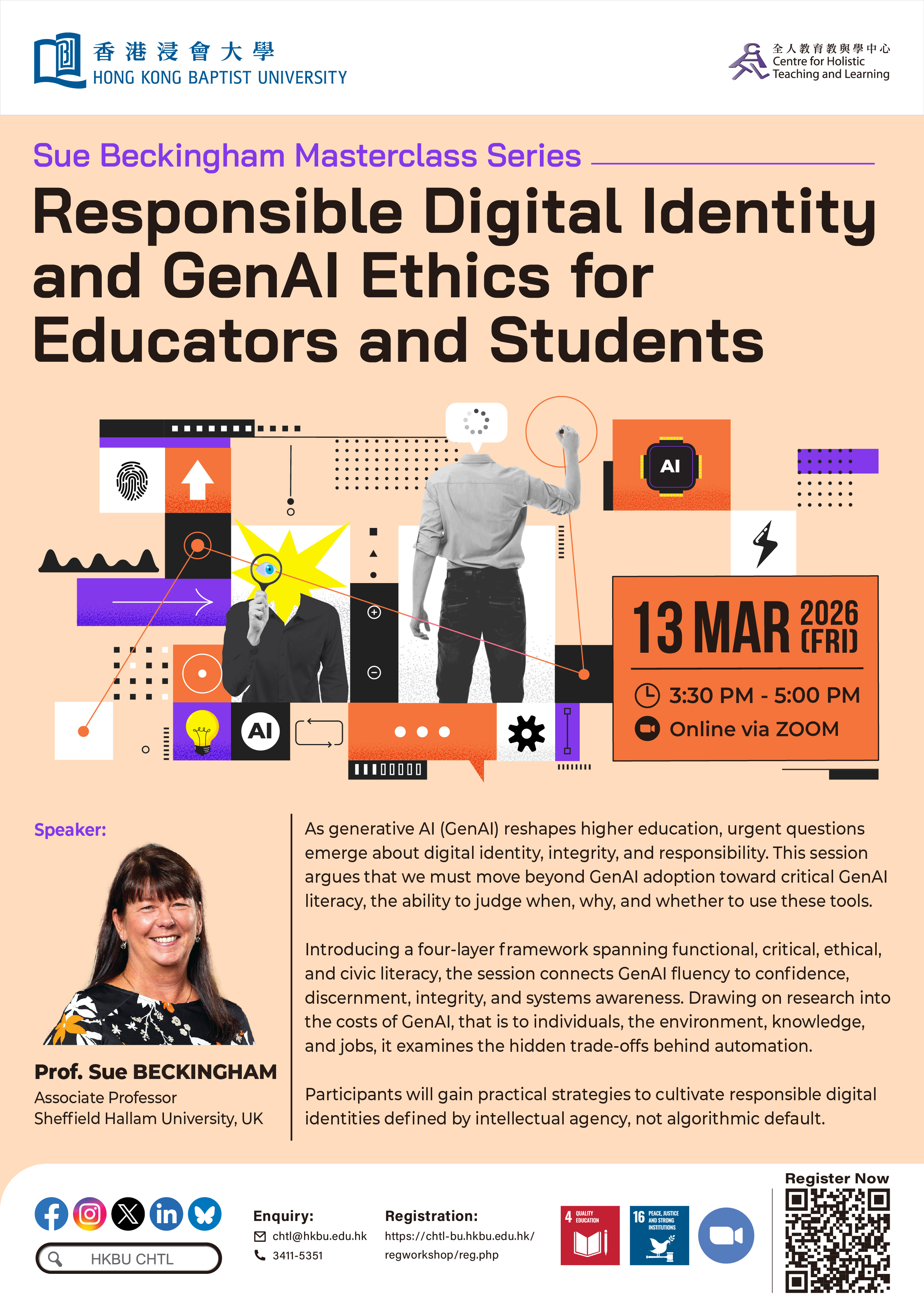 Poster of TALES 5 - Responsible Digital Identity and GenAI Ethics for Educators and Students