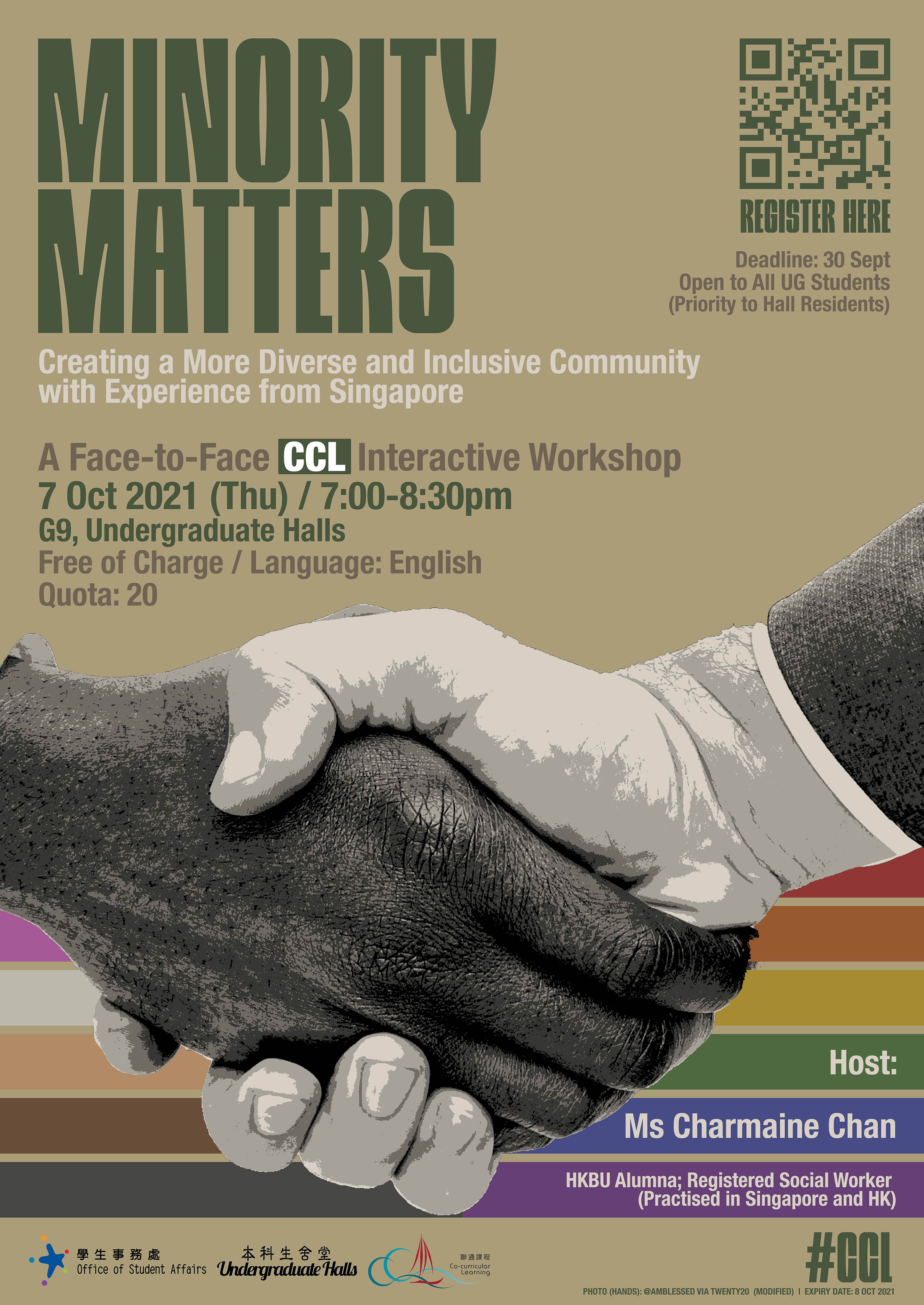 Poster of FeRe - Minority Matters: Creating A More Diverse And Inclusive Community With Experience From Singapore​
