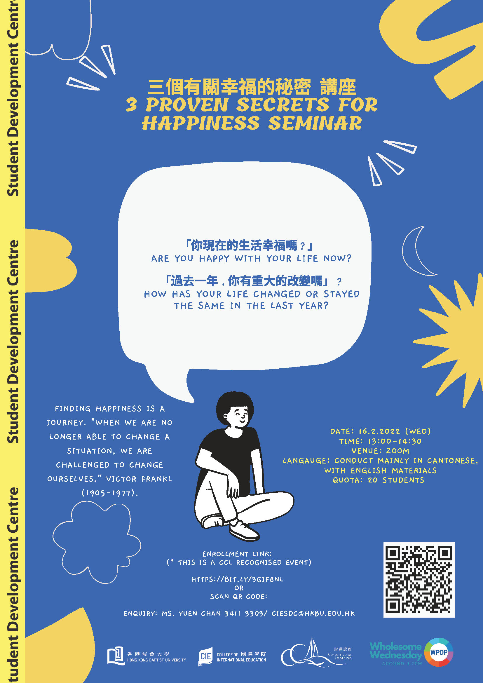 Poster of 3 Proven Secrets for Happiness