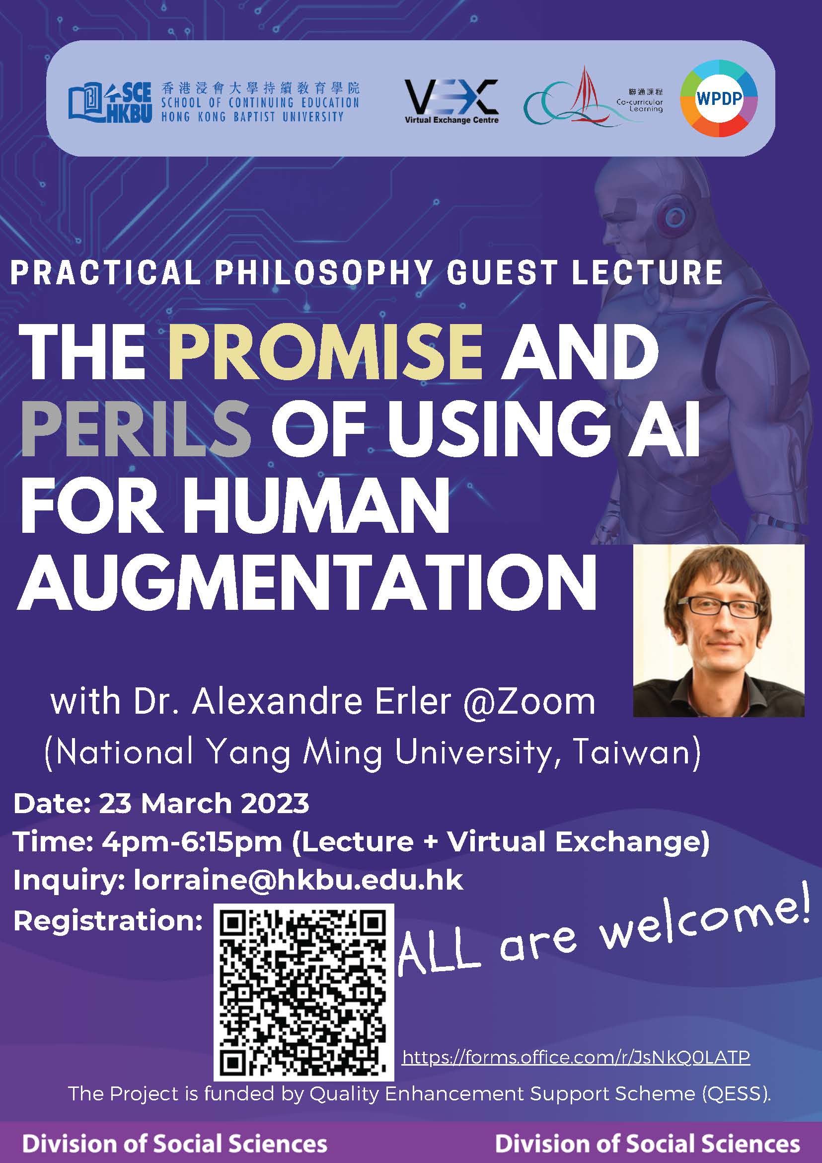 Poster of THE PROMISE AND PERILS OF USING AI FOR HUMAN AUGMENTATION
